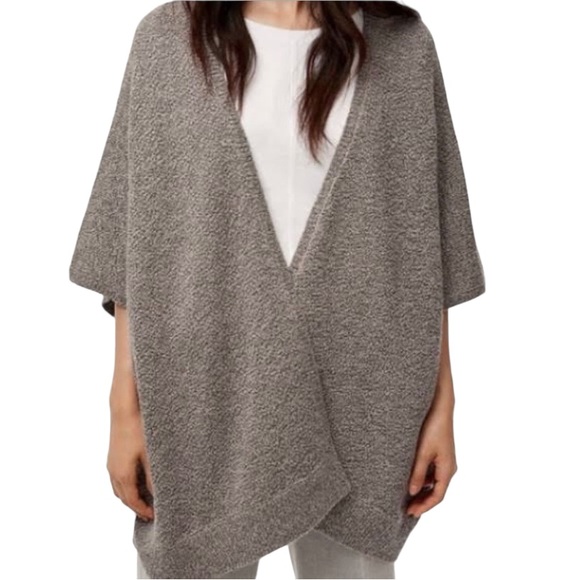 Aritzia The Babaton Group Forest Green Slouchy Oversize Open Front Cardigan XS/S - Picture 3 of 10